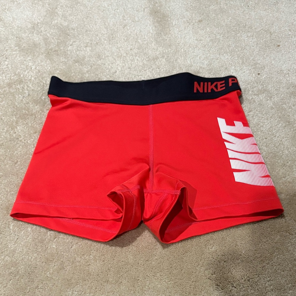 Nike Pro Red Performance Shorts